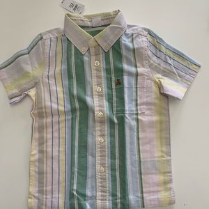 NWT - Gap short sleeve button down 4T